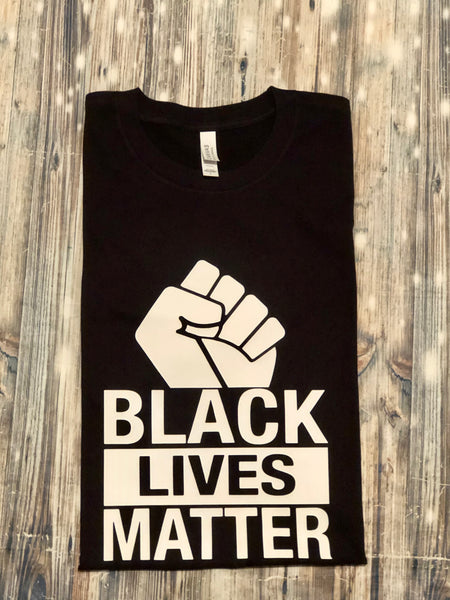 Black Lives Matter Fist tee