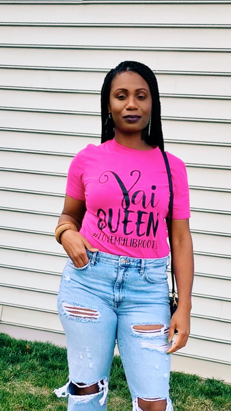 Vai Queen... Love my LIB Roots (Pink)