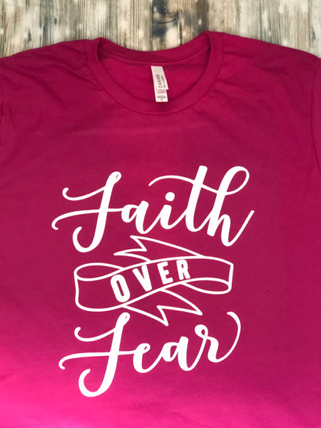 Faith over Fear (Glitter)