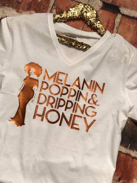 Melanin Poppin and Dripping Honey