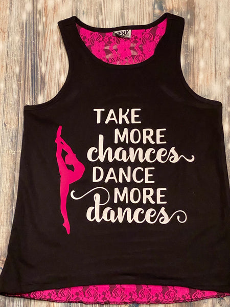 Take more Chances, Dance more dances Tank