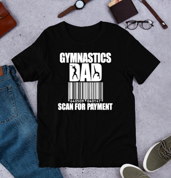 Gymnastics Dad - Scan for Payment