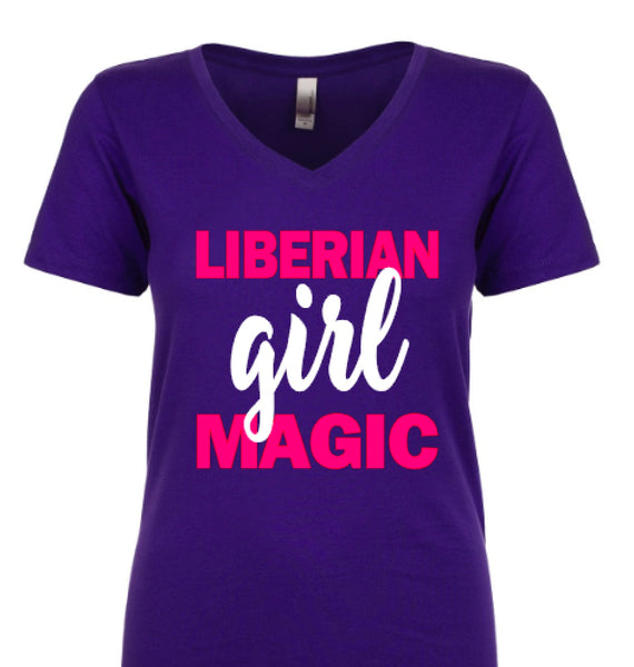 Liberian Girl Magic (Purple, White and Pink)